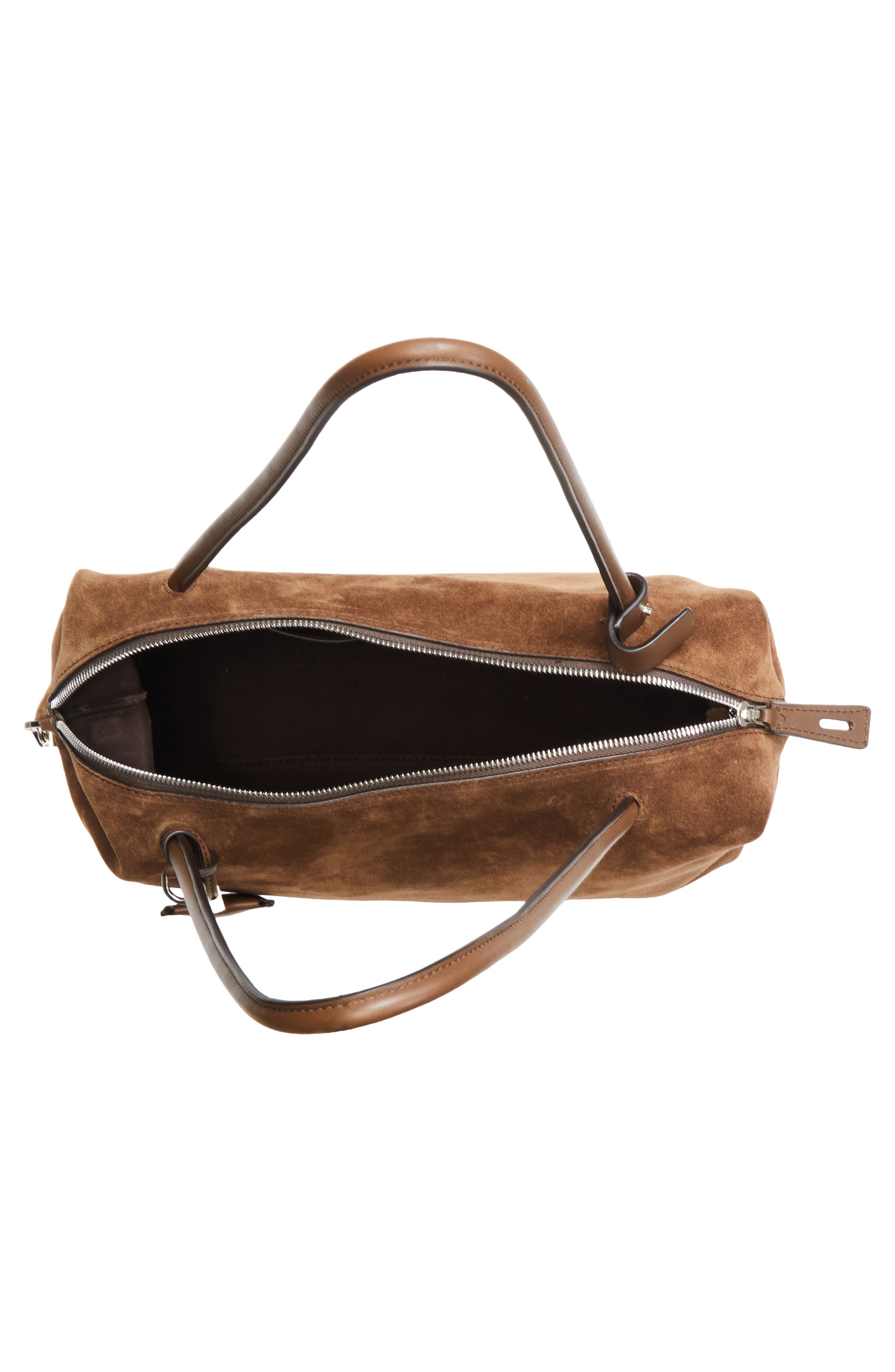 Glide Leather Crossbody Bag, Alternate, color, COCOA