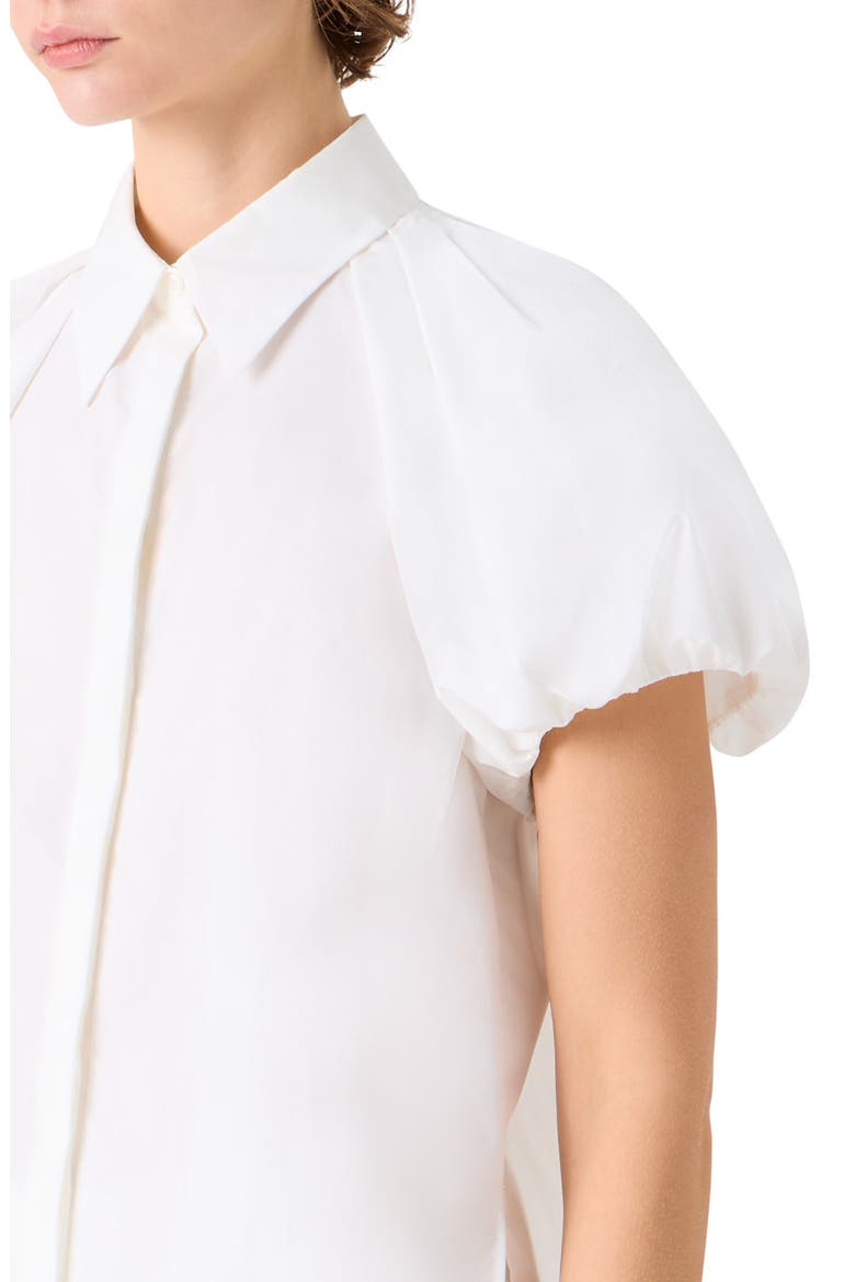 Tech Poplin Short Sleeve Button-Up Shirt, Alternate, color, CREAM