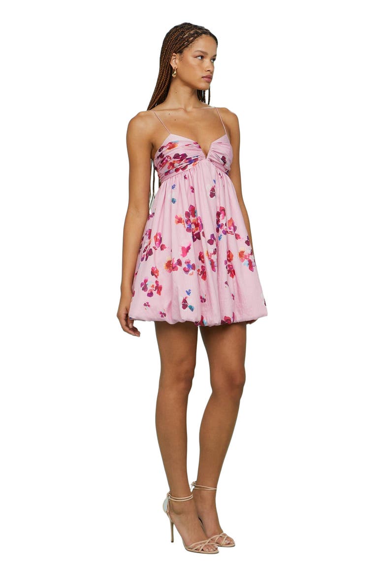 Kimberly Mini Dress, Alternate, color, Mosaic Poppies