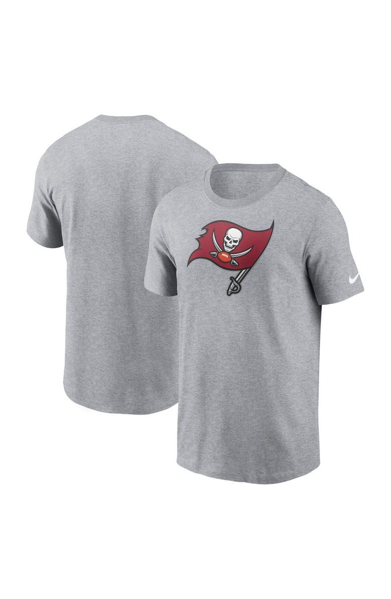 Nike Men's Nike  Gray Tampa Bay Buccaneers Logo Essential T-Shirt, Main, color, 