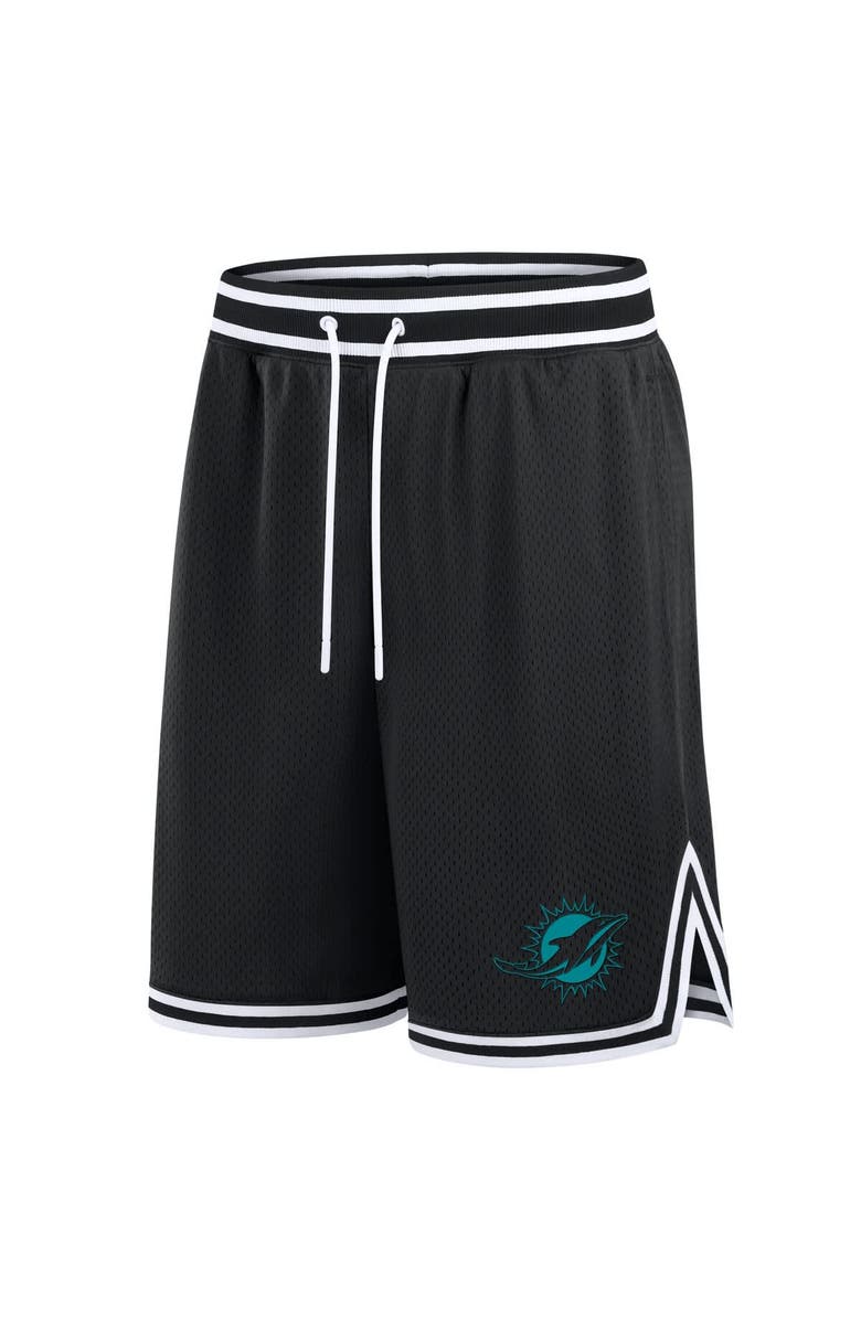FANATICS Men's Fanatics Black Miami Dolphins Elements Future Ground Shorts, Alternate, color, Black