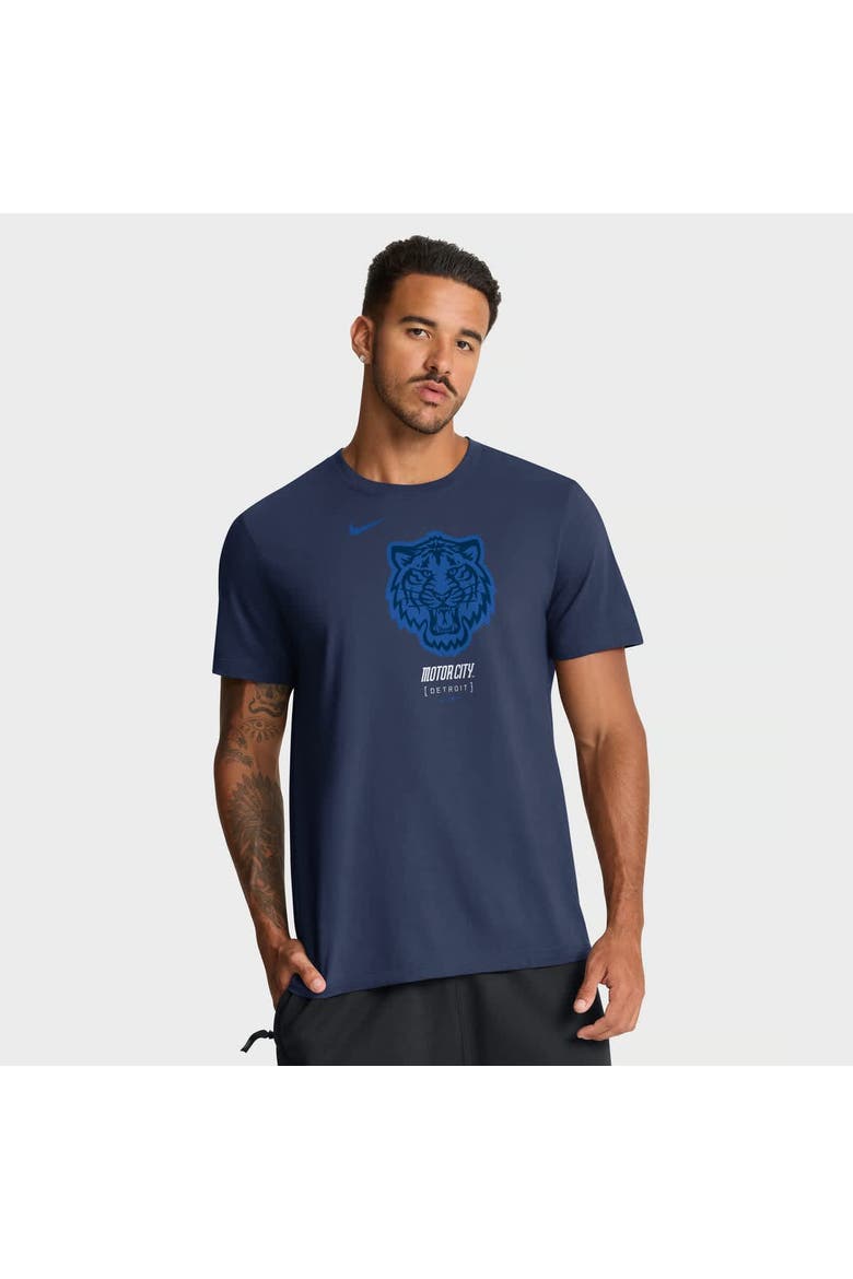Men's Nike Navy Detroit Tigers City Connect Wordmark T-Shirt, Main, color, Navy