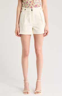 Derek Lam 10 Crosby Mika Stretch Cotton Shorts