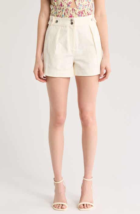 Derek Lam 10 Crosby Mika Stretch Cotton Shorts
