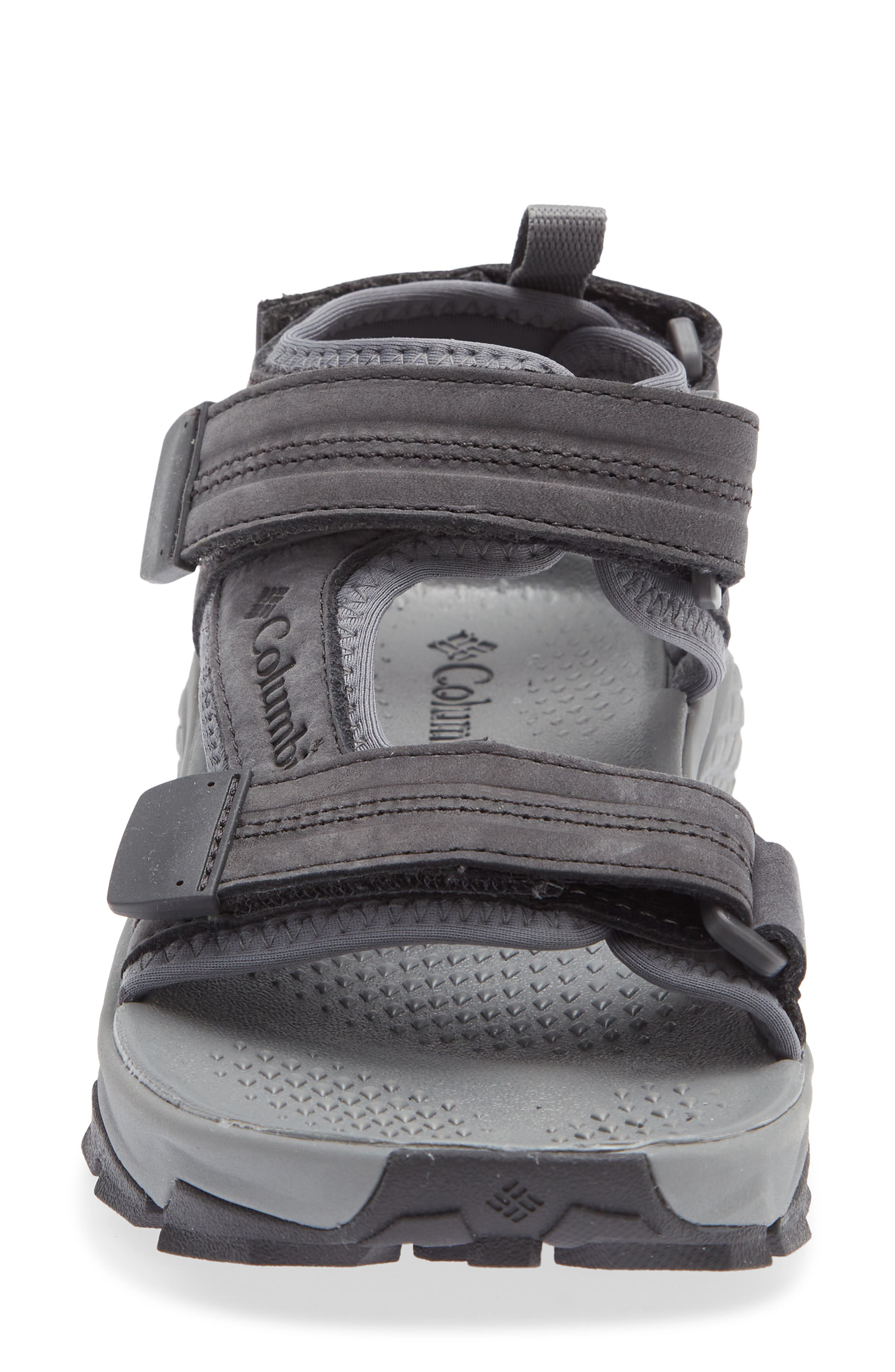 Columbia Peakfresh Rush Sport Sandal, Alternate, color, Shark/ Ti Grey Steel