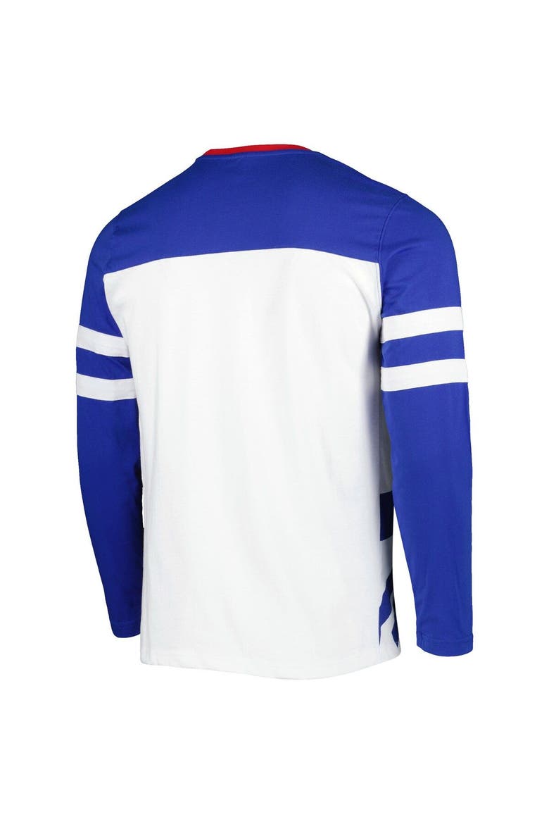 Men's Starter Royal/White Buffalo Bills Halftime Long Sleeve T-Shirt, Alternate, color, Royal