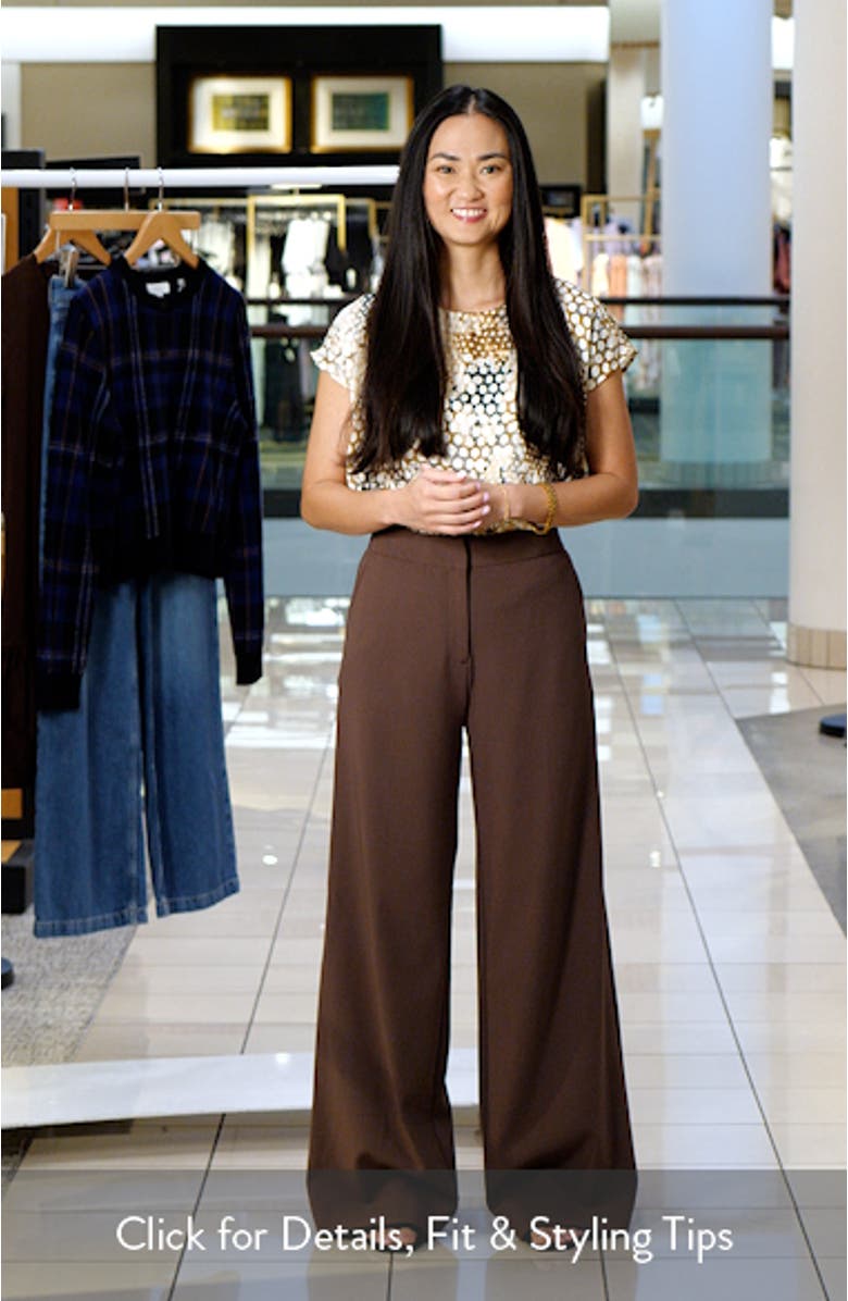 The Lennox Wide Leg Trousers
