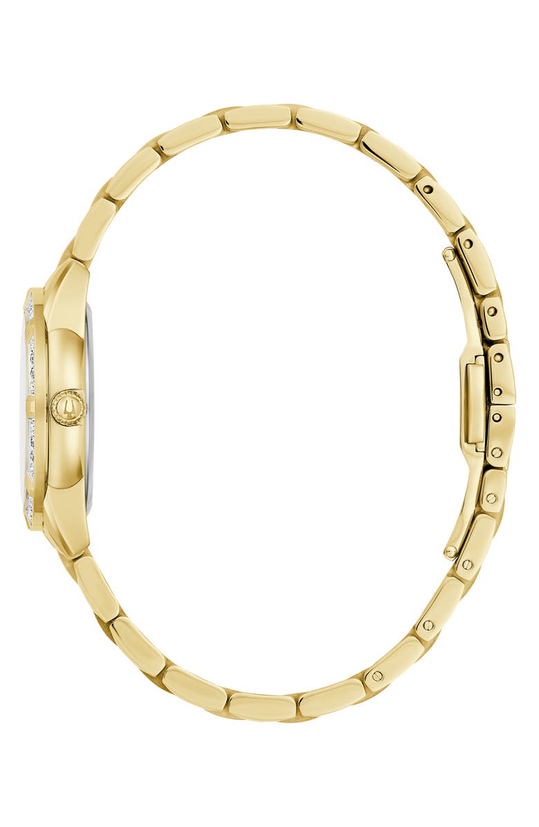 BULOVA Sutton Mother-of-Pearl & Diamond Bracelet Watch, 28mm, Alternate, color, 