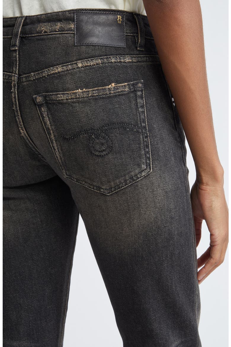 Straight Leg Jeans, Alternate, color, ABBEY BLACK