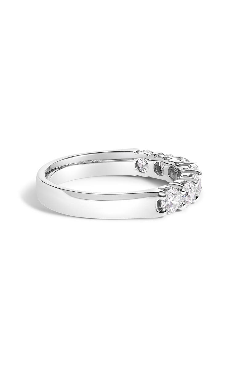 Haus of Brilliance 14K Gold 1.0 Ctw Diamond 7 Stone Band Ring, Alternate, color, White Gold