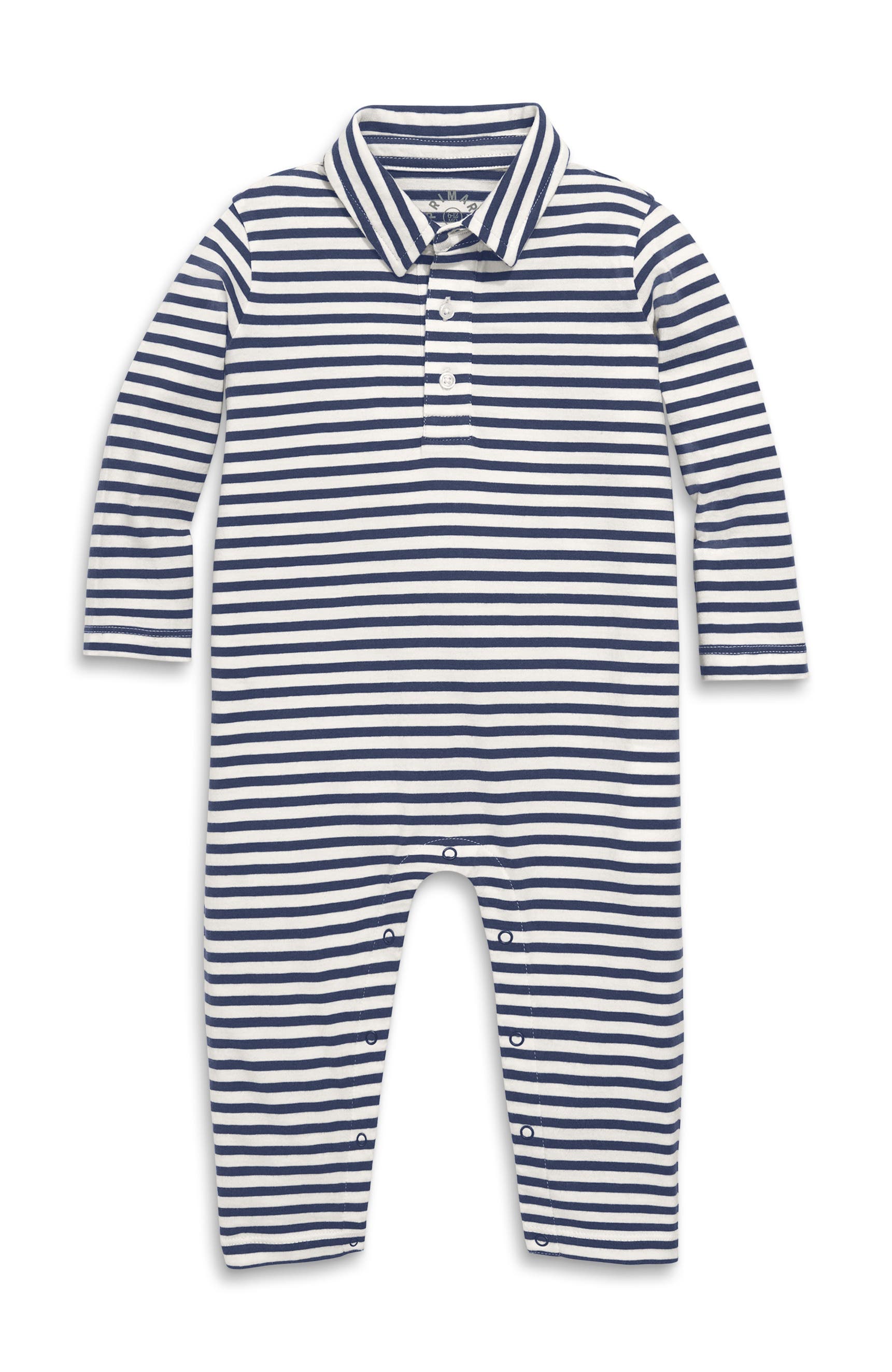 Ivory Sunwashed Navy Stripe
