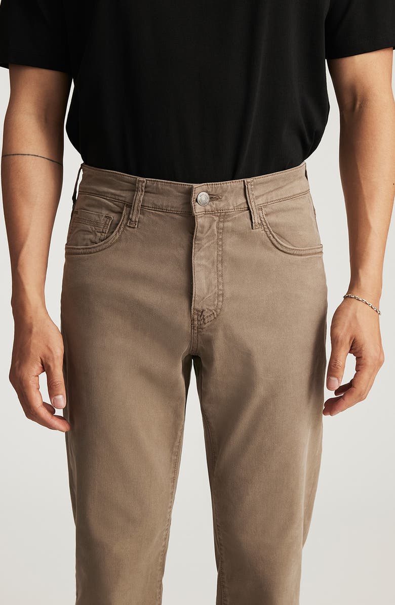 Mavi Jeans Steve Athletic Luxe Twill Pants, Alternate, color, Timber Luxe Twill