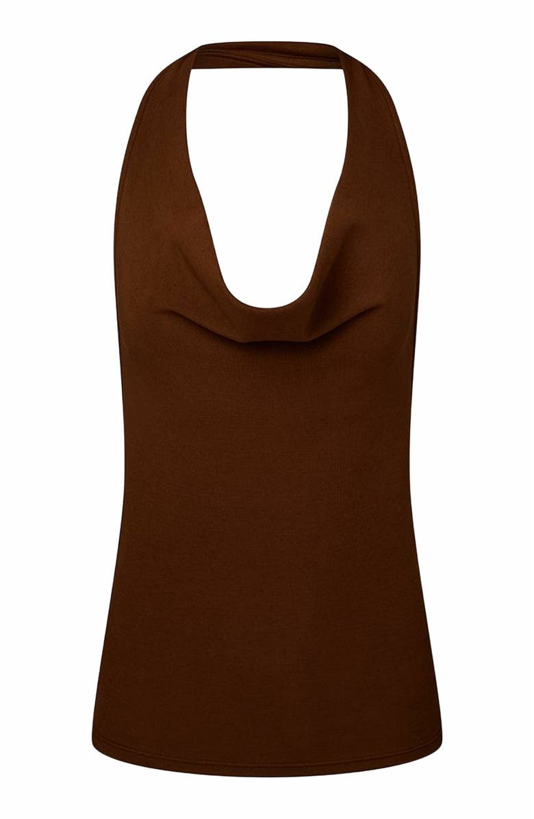 WeWoreWhat Halter Cowl Top, Main, color, 