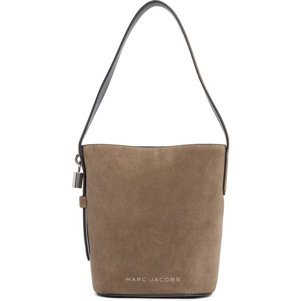 Marc Jacobs Suede Bucket Bag In Brown