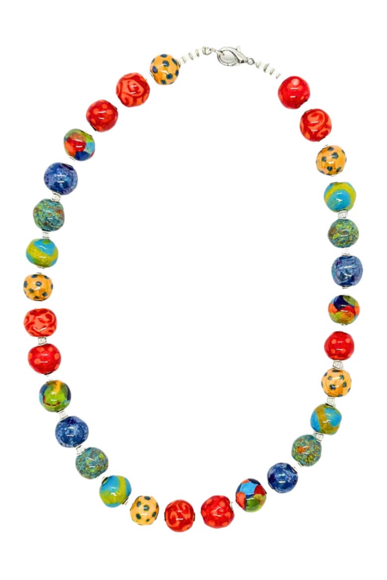 Tsavo Collection - Parrot Necklace - 22", Main, color, Multi