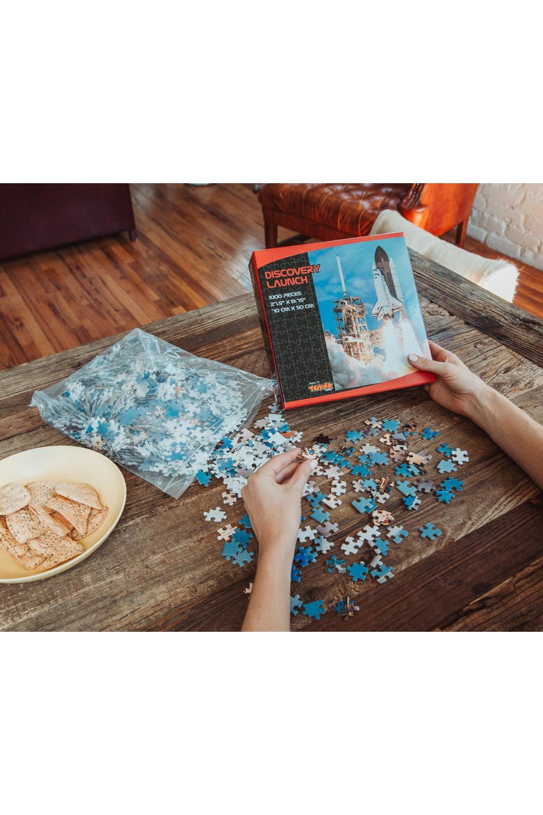 Discovery Launch NASA Space Shuttle 1000 Piece Jigsaw Puzzle, Alternate, color, Multi-Color