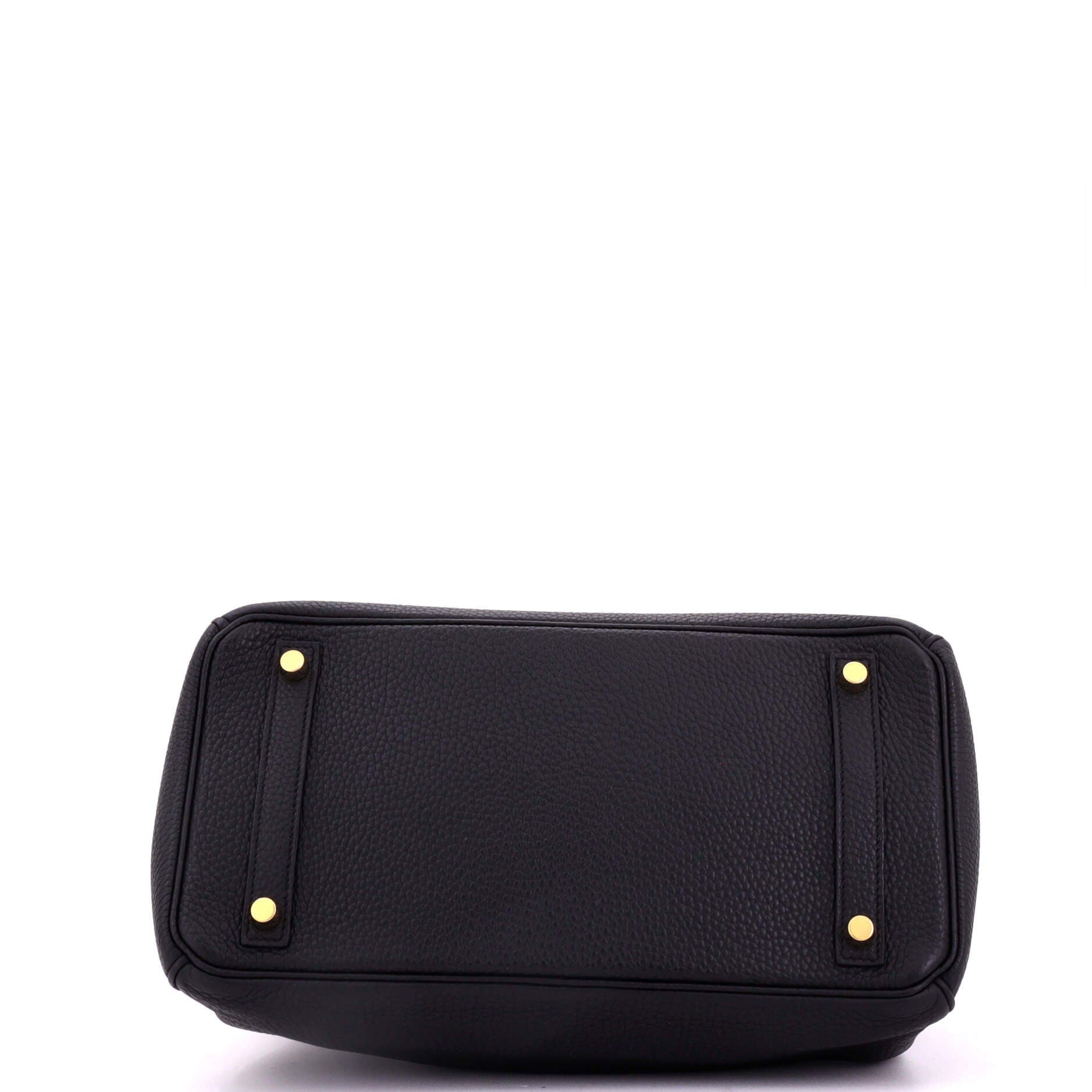 Pre-Owned Hermes Birkin Handbag Black Togo with Gold Hardware 30, Alternate, color, Noir