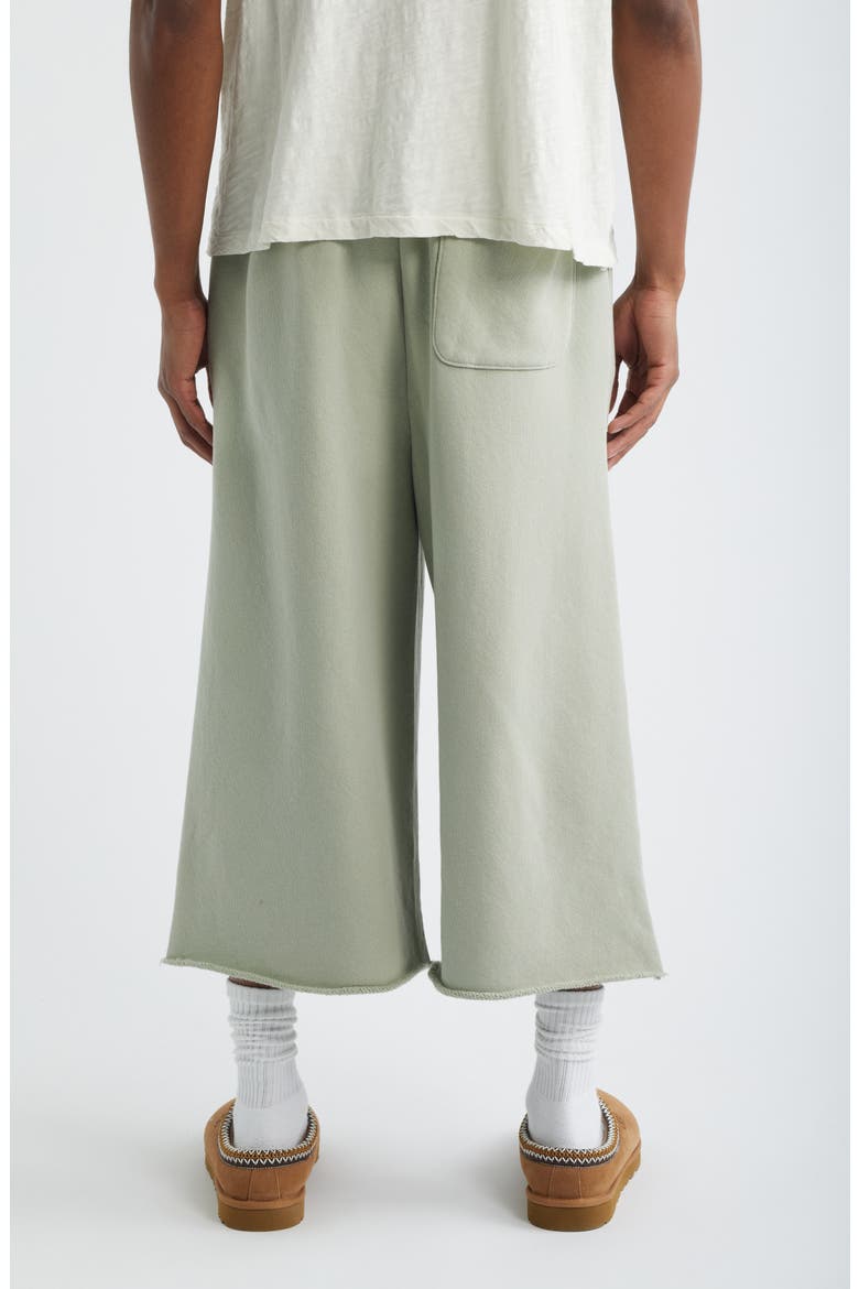 Cut Off Sweatpants, Alternate, color, SAGE
