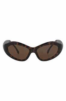60mm Cat Eye Sunglasses
