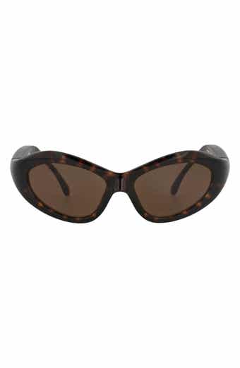 60mm Cat Eye Sunglasses