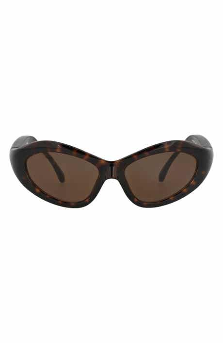 60mm Cat Eye Sunglasses
