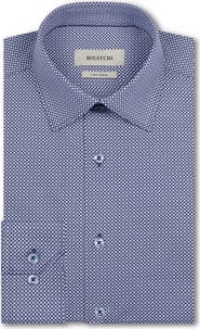 Bugatchi James OoohCotton® Geo Print Button-Up Shirt