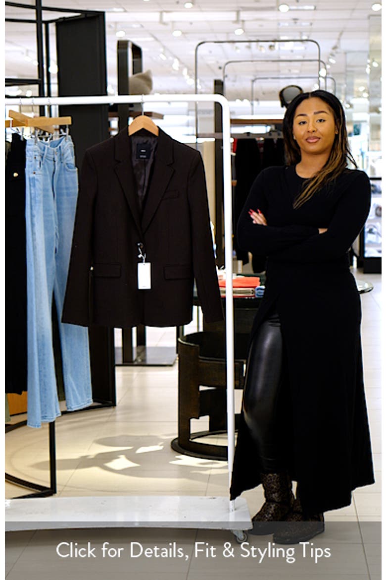 Straight Fit Blazer video