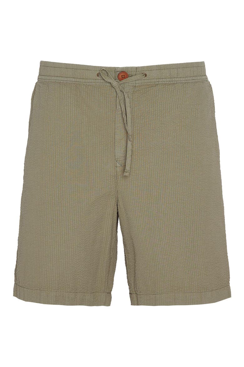 Melbury Cotton Seersucker Shorts, Alternate, color, DUSTY GREEN