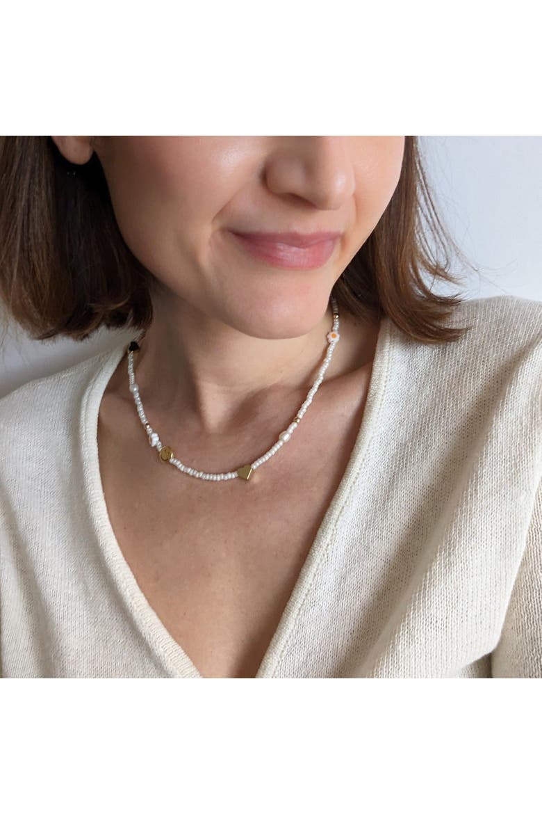 Charm Necklace, Alternate, color, Beaded