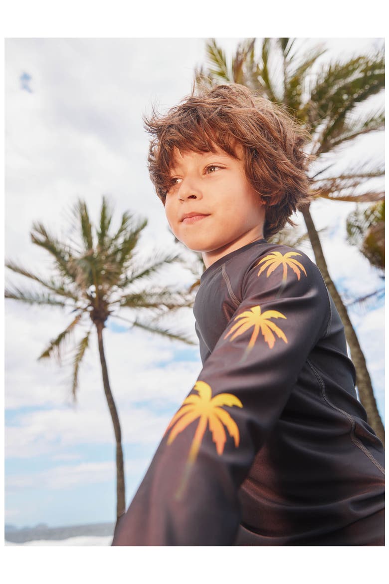 Palm Sleeve Rash Guard, Alternate, color, Pepper