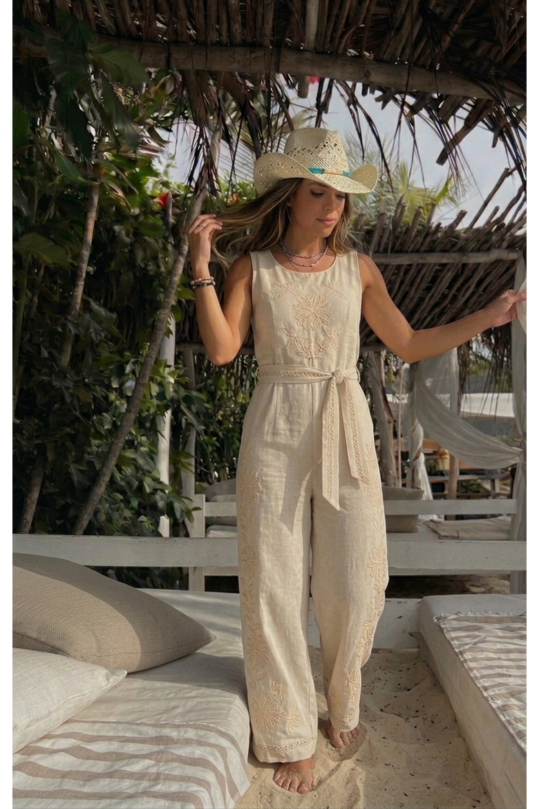 Twister Star  Handwoven Straw Sun Hat - Bohemian Summer Cowboy Hat, Alternate, color, White  / Turquoise