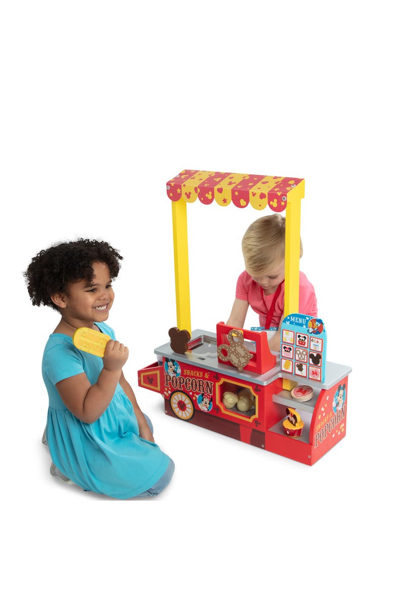 Melissa & Doug Disney Snacks & Popcorn Wooden Food Counter, Alternate, color,
