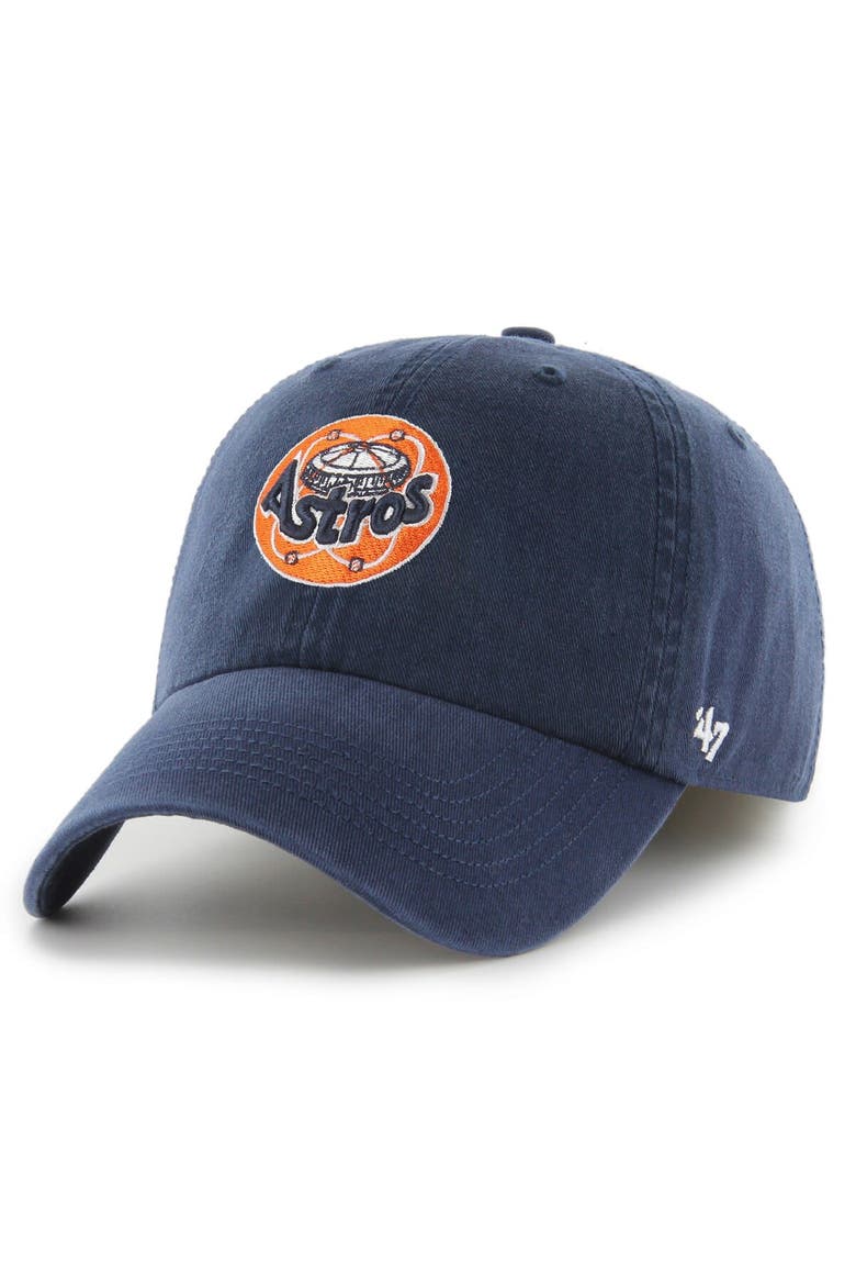 Men's '47 Navy Houston Astros Cooperstown Collection Franchise Fitted Hat, Main, color, Navy