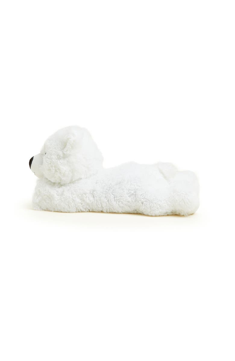 Warmies White Bear Plush Toy, Alternate, color, White