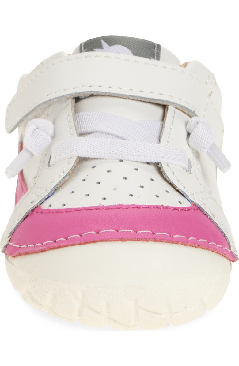 OLD SOLES Kids' Windy Pave Sneaker, Alternate, color, Snow / Rosy / Silver