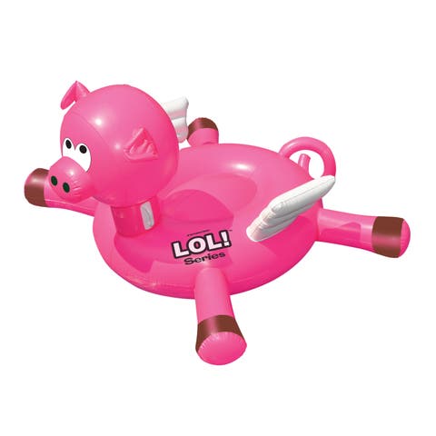 Lol Series Flying Pig Pool Float