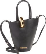 Jacquemus Le Petit Bambola Leather Bucket Bag