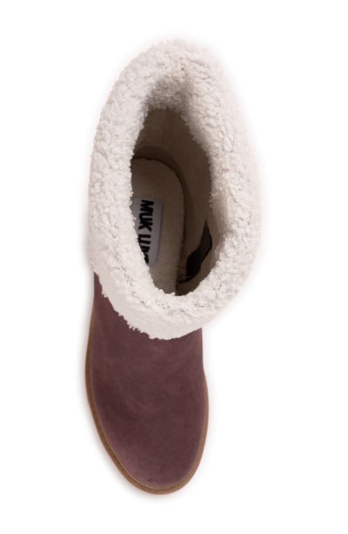 Muk Luks Londyn Boot In Burgundy
