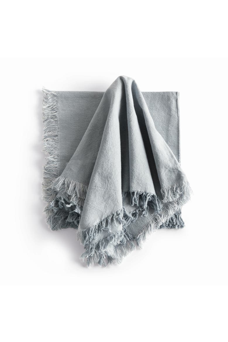 Aura Light Blue Napkins Set of 4, Main, color, Blue