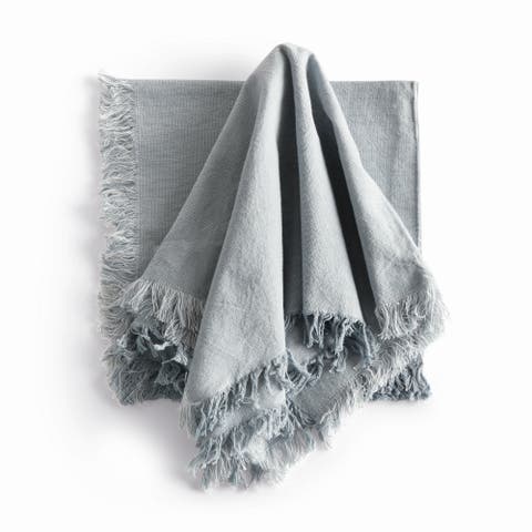 Aura Light Blue Napkins Set of 4
