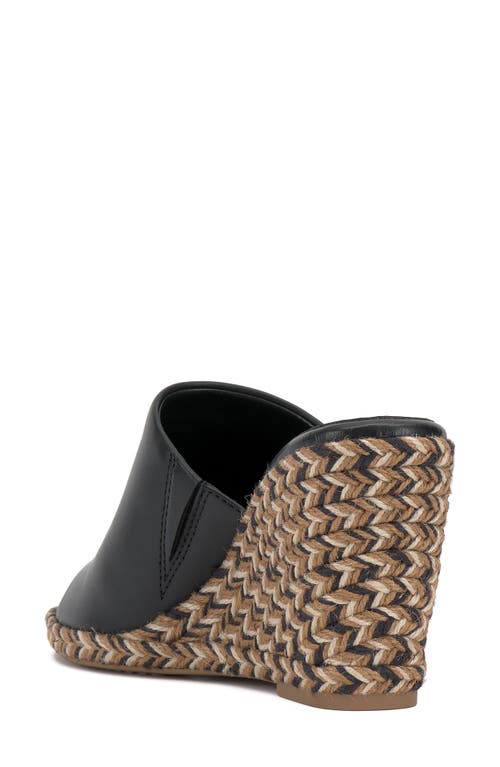 Vince Camuto Fayla Wedge Sandal In Black Black