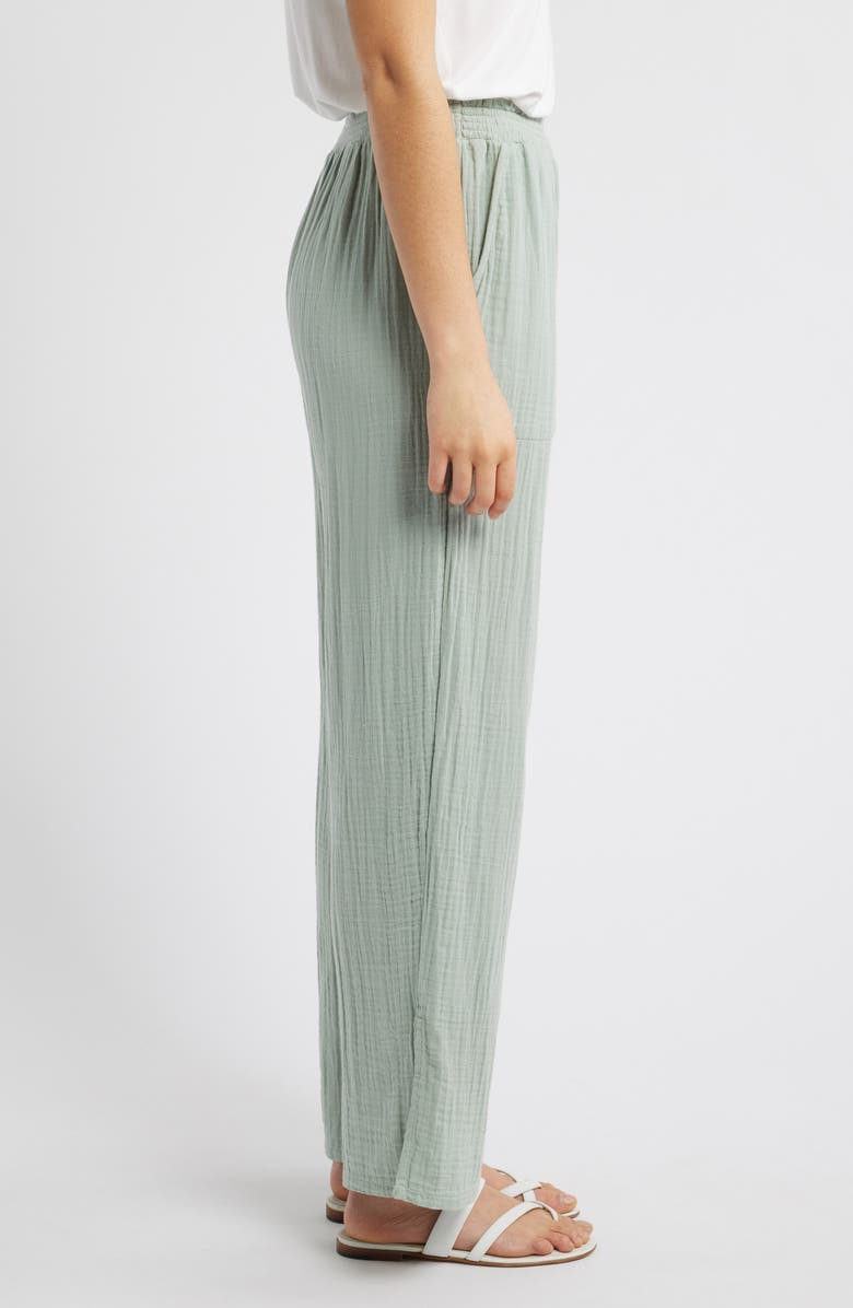 beachlunchlounge Meadow Gaux Wide Leg Pants, Alternate, color, 