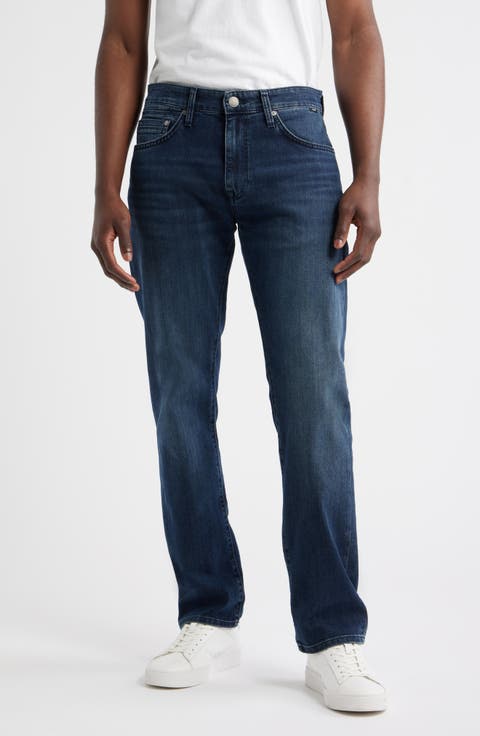 Marcus Slim Straight Leg Jeans (Azure Brushed Williamsburg)
