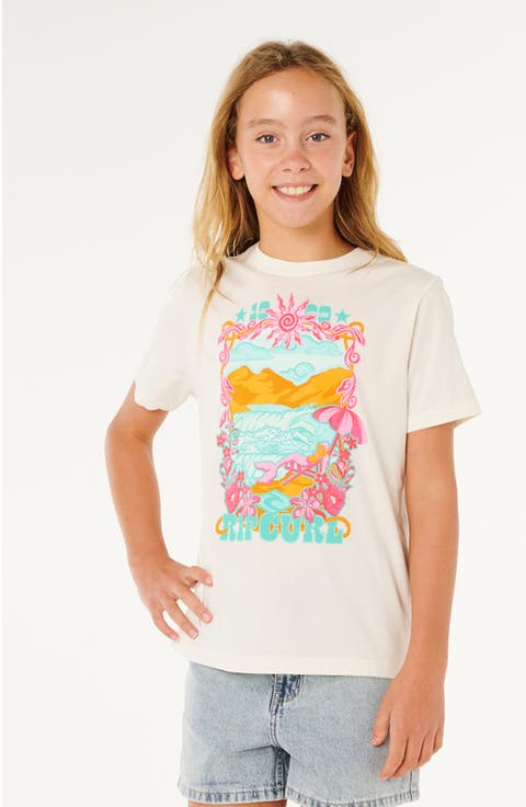 Kids' Sunshine Squad Cotton Graphic T-Shirt (Big Kid)