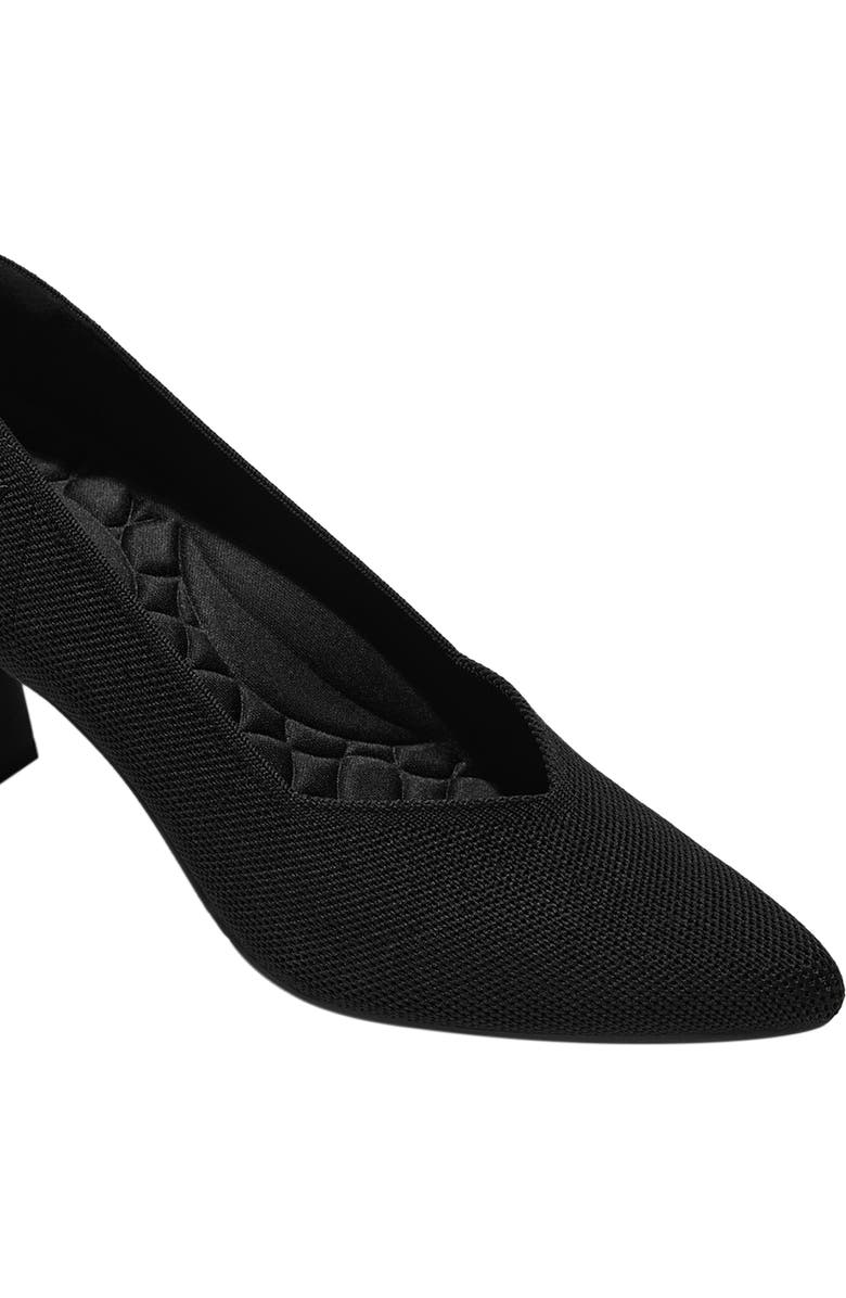 VIVAIA Pointed-Toe Mid Heels, Alternate, color, Black
