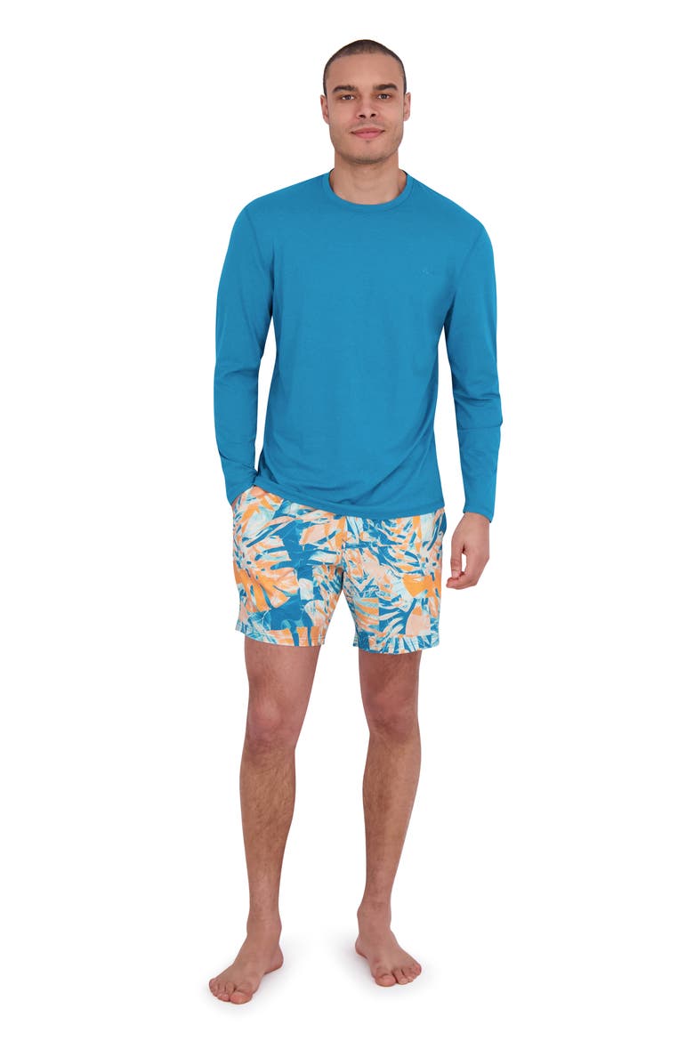 Long Sleeve Rashguard, Alternate, color, SWELL