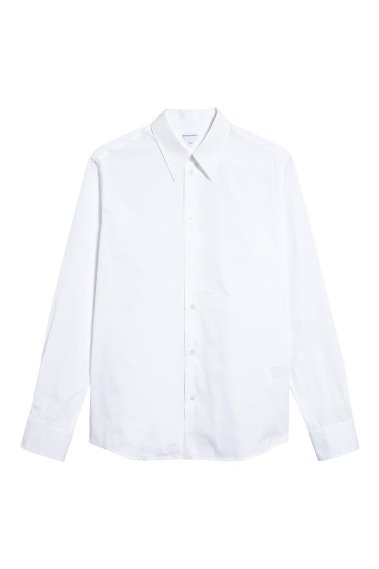 Classic Cotton Poplin Button-Up Shirt, Alternate, color, WHITE
