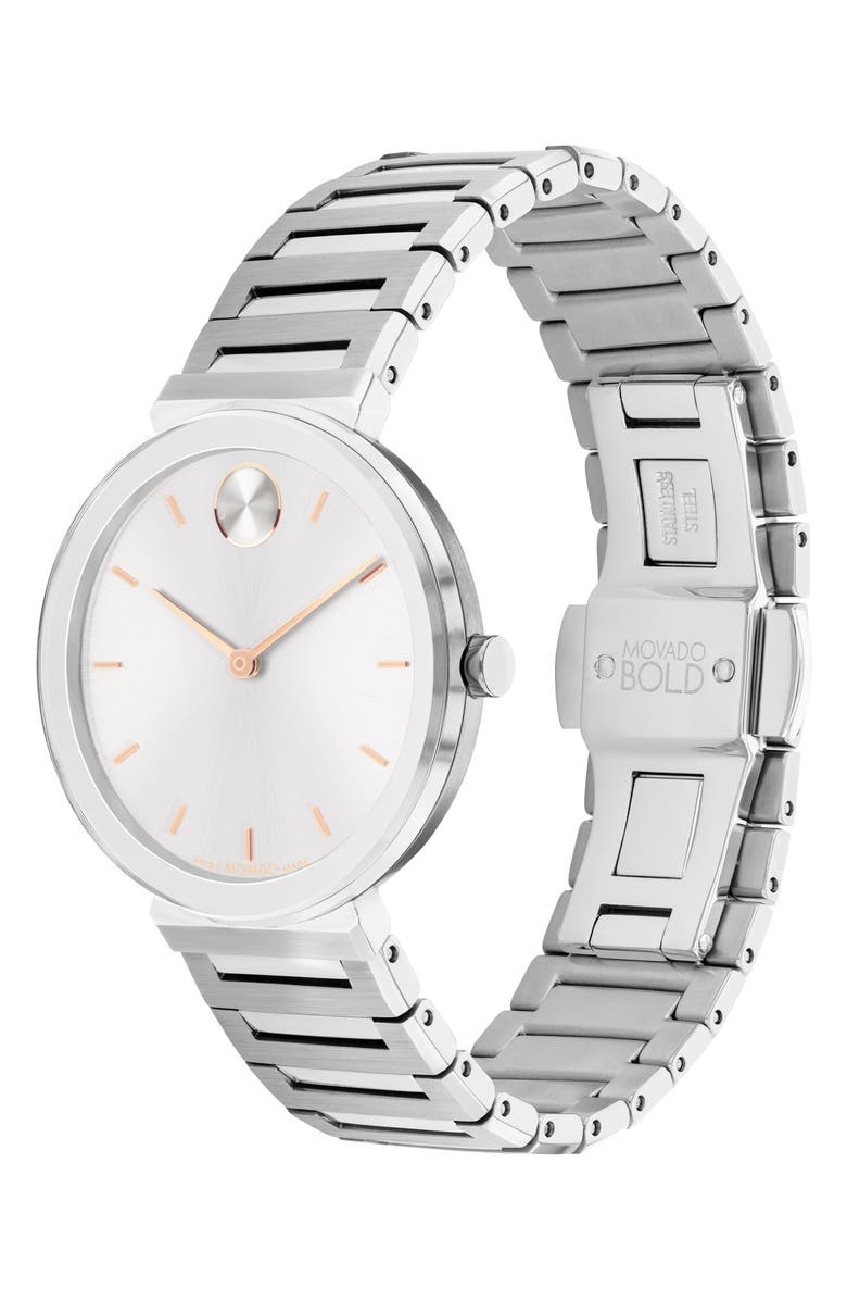 Movado Horizon Bracelet Watch, 34mm, Alternate, color, 