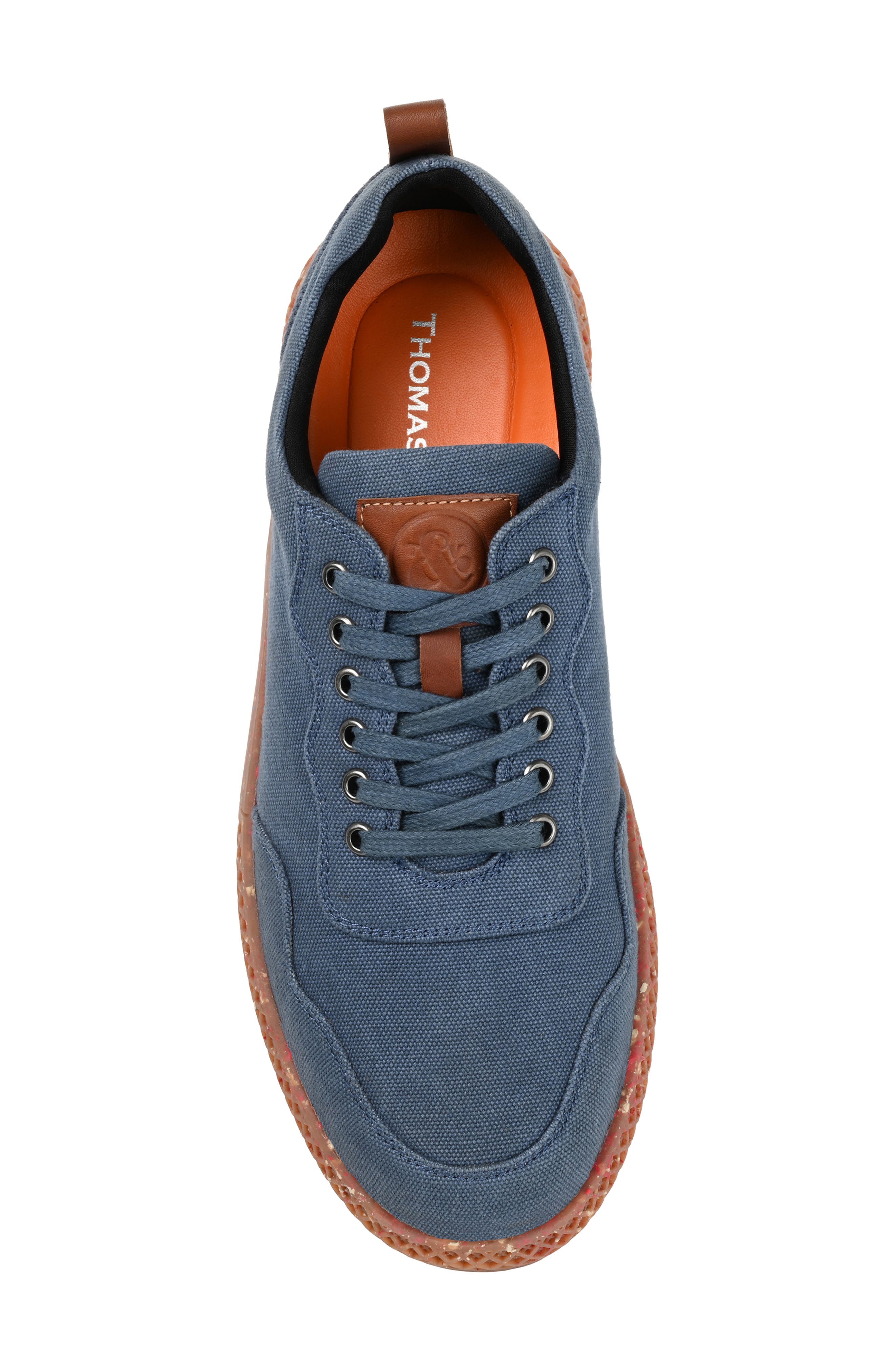 Thomas & Vine Kemp Textile Lace-Up Sneaker, Alternate, color, Navy