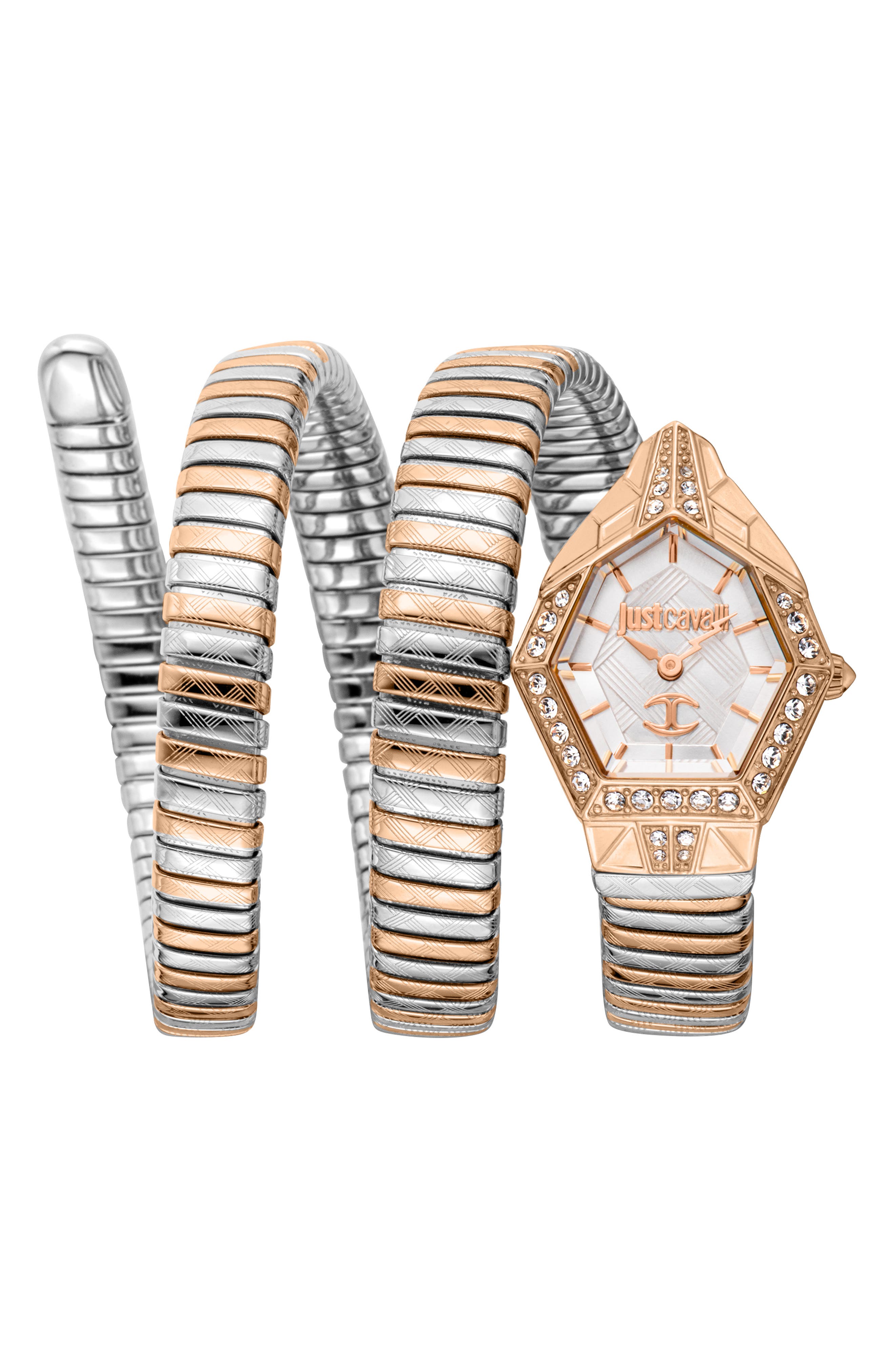 Just Cavalli Snake Bracelet Watch, 23mm x 32mm